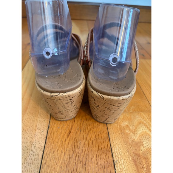 Skechers Beverlee Wedge Strappy Sandals Size 9 - Picture 6 of 9